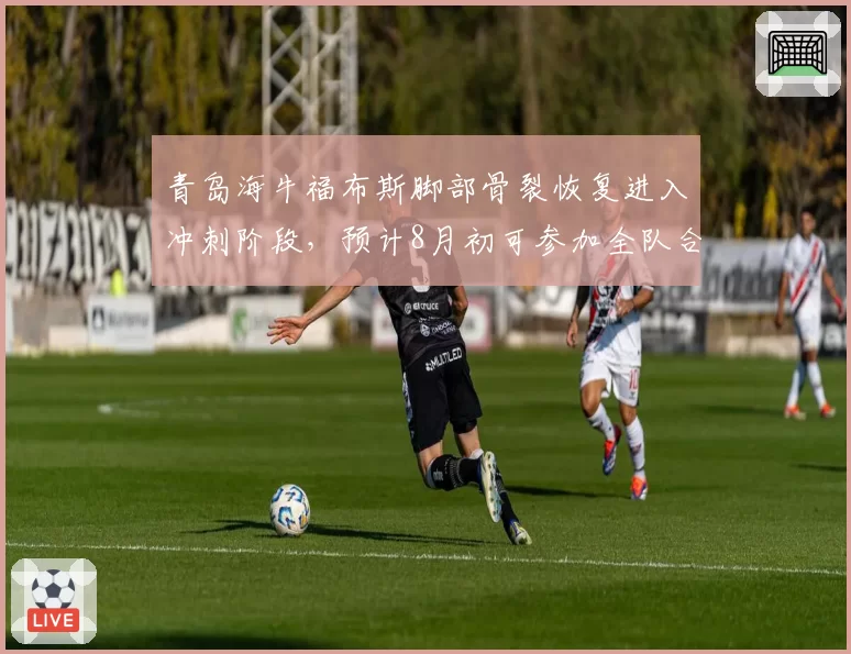 青岛海牛福布斯脚部骨裂恢复进入冲刺阶段，预计8月初可参加全队合练